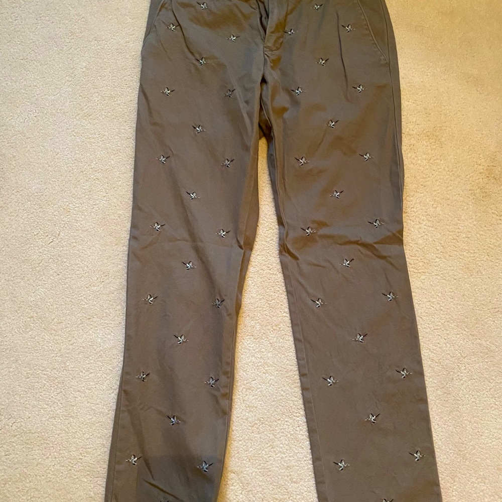 Mens Tommy Hilfiger Beige chinos with Loon design - 32/32